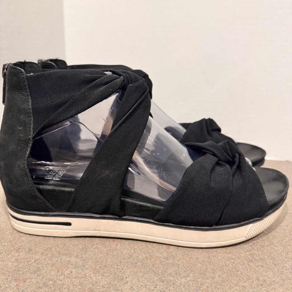 Eileen Fisher Zanya Women’s Black Mesh Sneaker Sandal